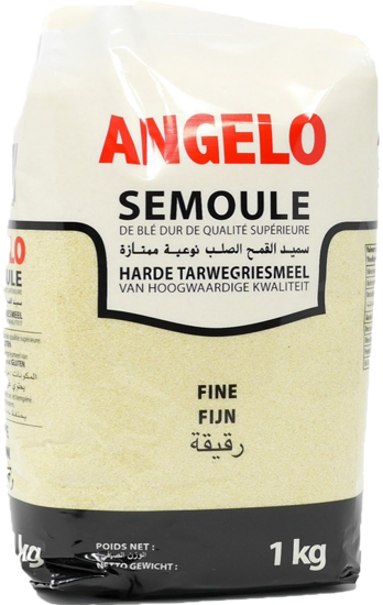 Hartweizengrieß  Fein 1 kg Angelo /Le Renard Semoule Fine
