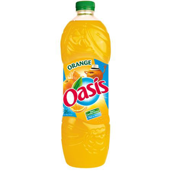 6× Orangen Getränk 2L Oasis