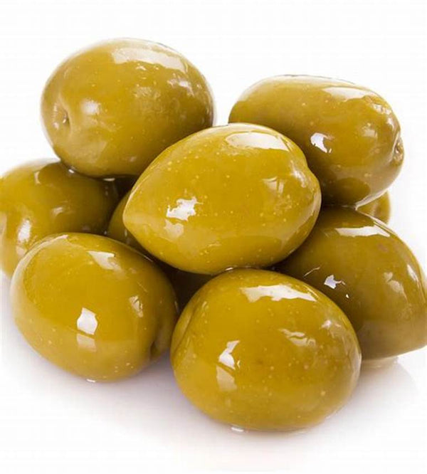 Grüne Olive mit Kern 500g aus  Marokko