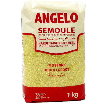 Hartweizengrieß Mittel 1kg - Angelo /Le Renard Semoule Medium