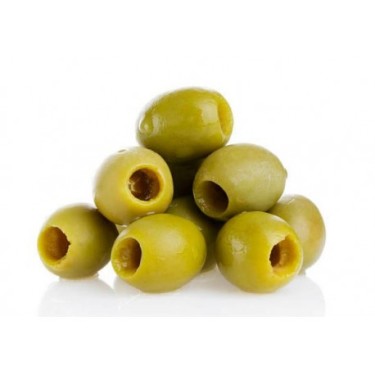Grüne Oliven Ohne Kern 500g Vakuum Beutel