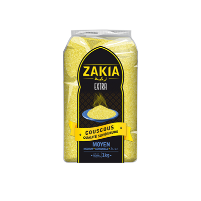 Couscous premium moyen 1 kg Zakia