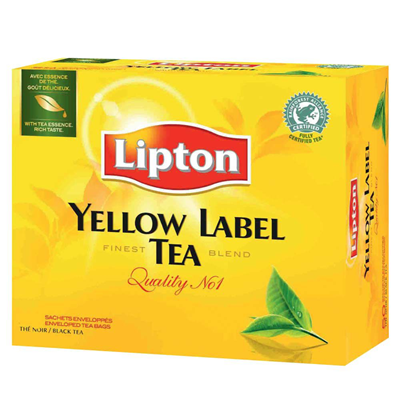 Lipton Schwarzer Tee Yellow Label 30 Beutel 60g
