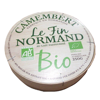 Camembert BIO 250 g Le Fin Normand